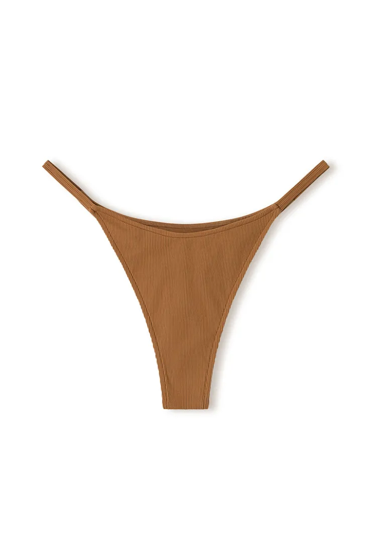 Almond Rib Curve Thong^Zulu & Zephyr Cheap