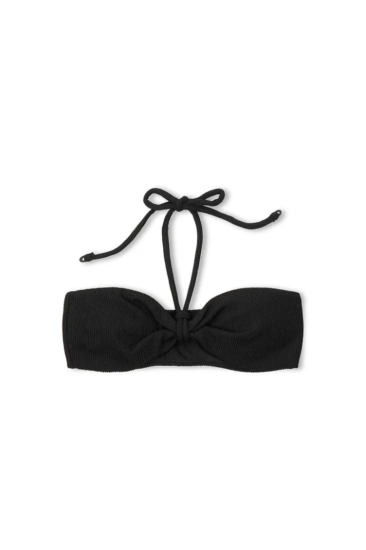 Black Textured Bandeau^Zulu & Zephyr Online