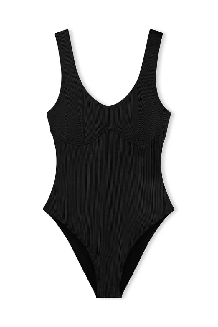 Bralette One Piece - Black^Zulu & Zephyr Cheap