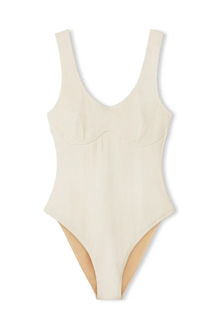 Bralette One Piece - Coconut^Zulu & Zephyr Fashion