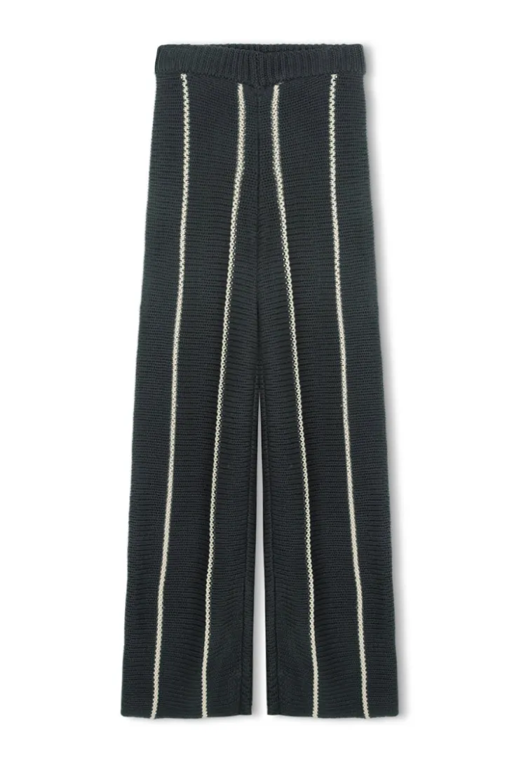 Charcoal Stripe Knit Pant^Zulu & Zephyr Sale