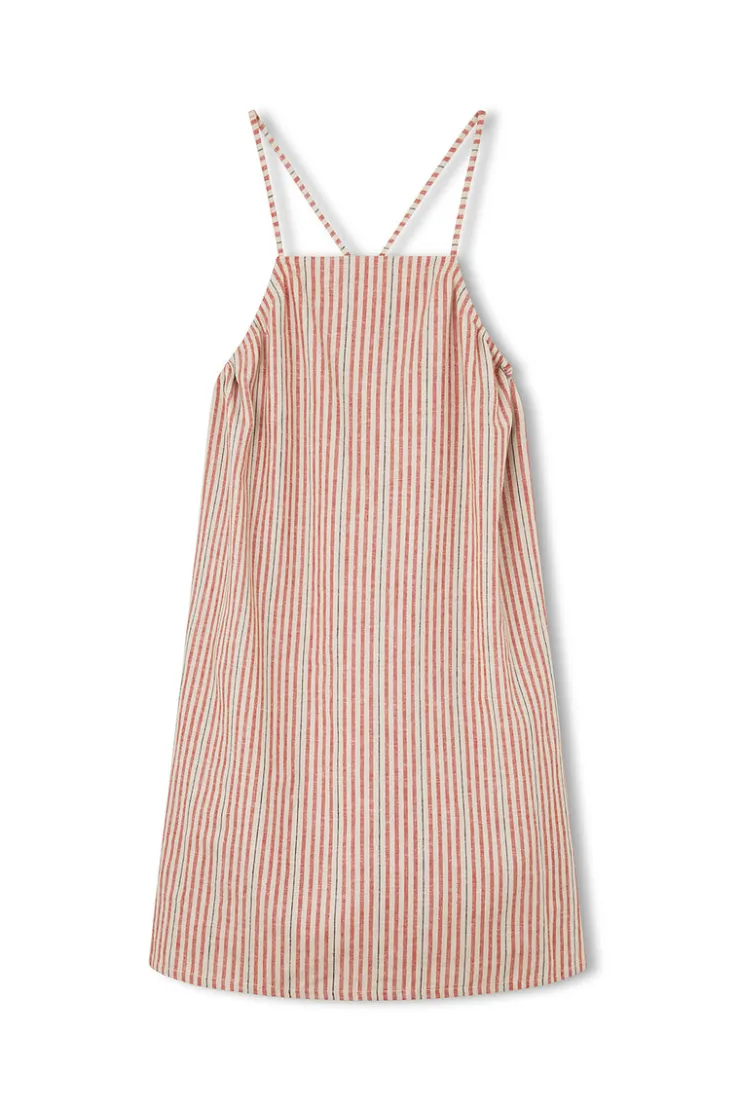 Chilli Stripe Hemp Blend Mini Dress^Zulu & Zephyr Sale