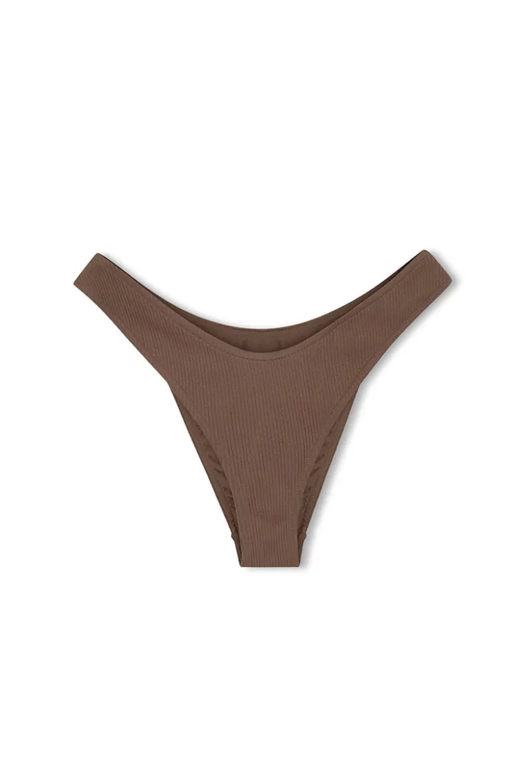 Chocolate Rib Curve Brief^Zulu & Zephyr Shop