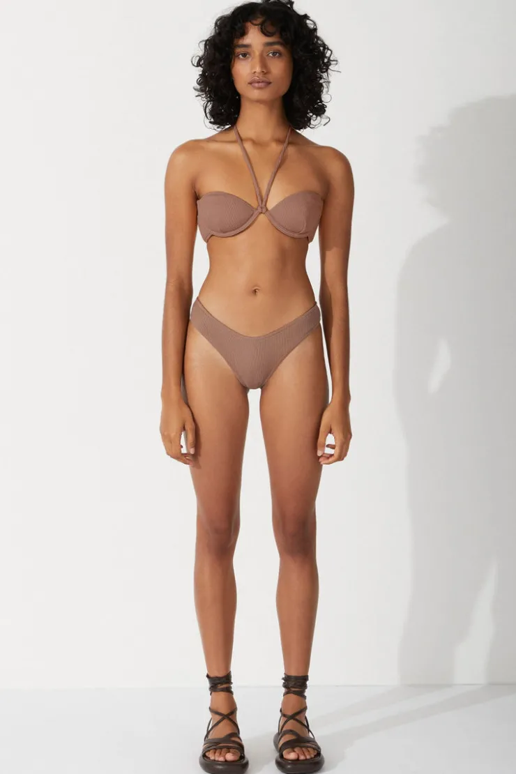 Chocolate Rib Curve Brief^Zulu & Zephyr Shop