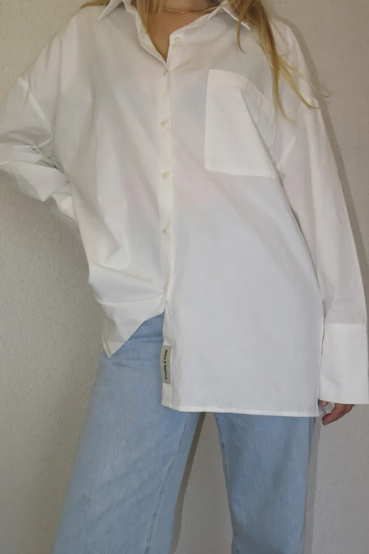 Classic Shirt - White^Zulu & Zephyr Discount
