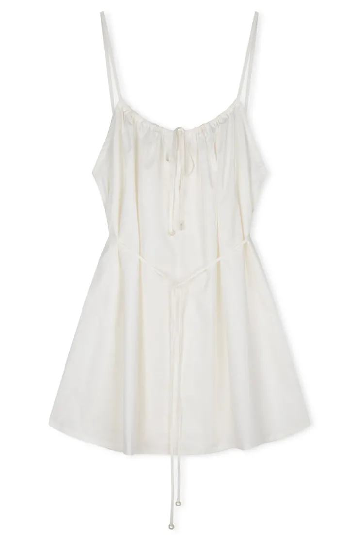Cotton Poplin Dress - Milk^Zulu & Zephyr Best Sale