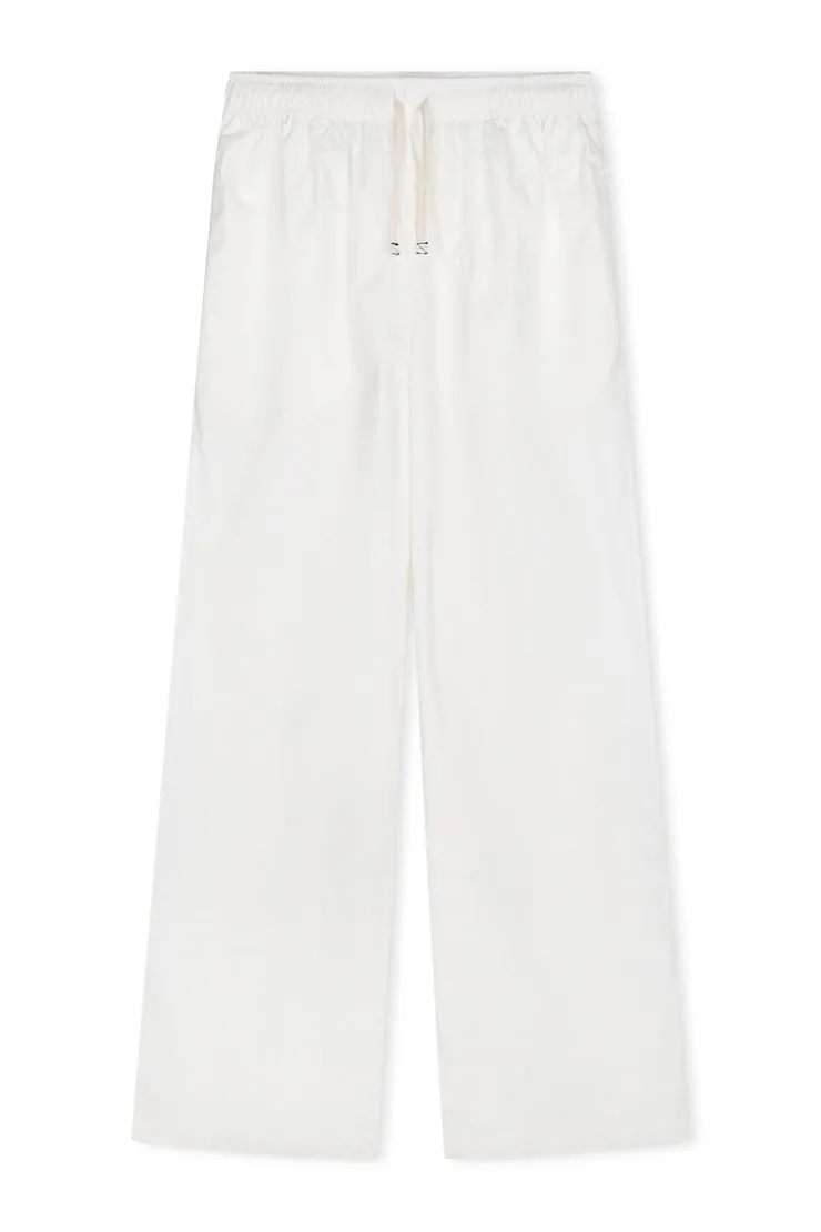 Cotton Poplin Pant - Milk^Zulu & Zephyr Store
