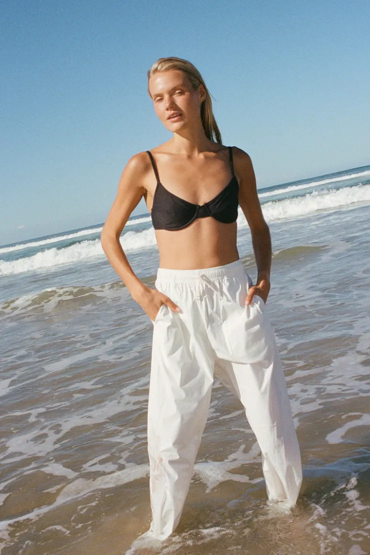 Cotton Poplin Pant - Milk^Zulu & Zephyr Store