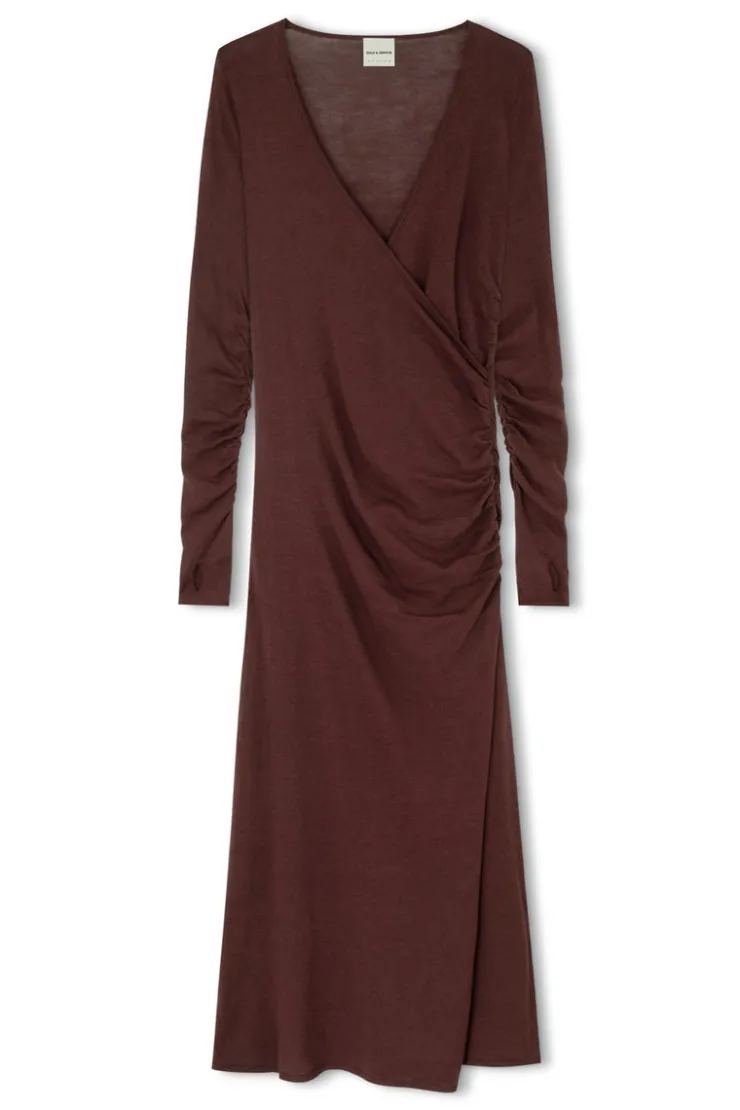 Currant Gathered Knit Dress^Zulu & Zephyr Fashion