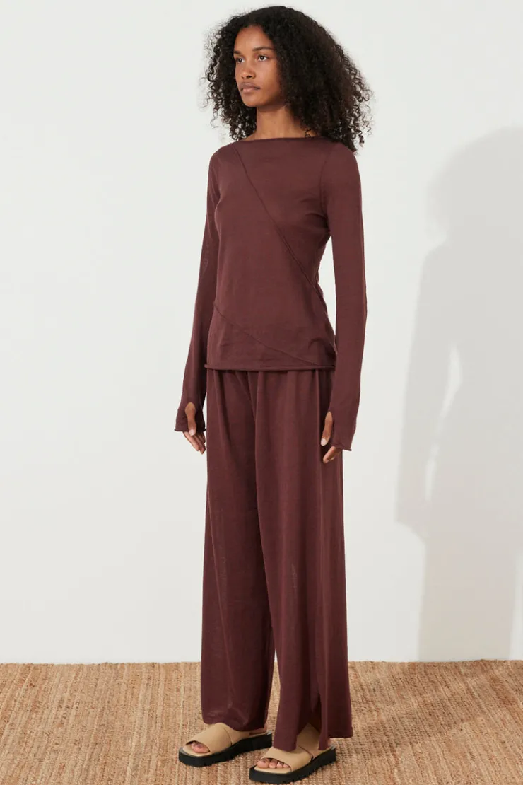 Currant Relaxed Knit Pant^Zulu & Zephyr Hot