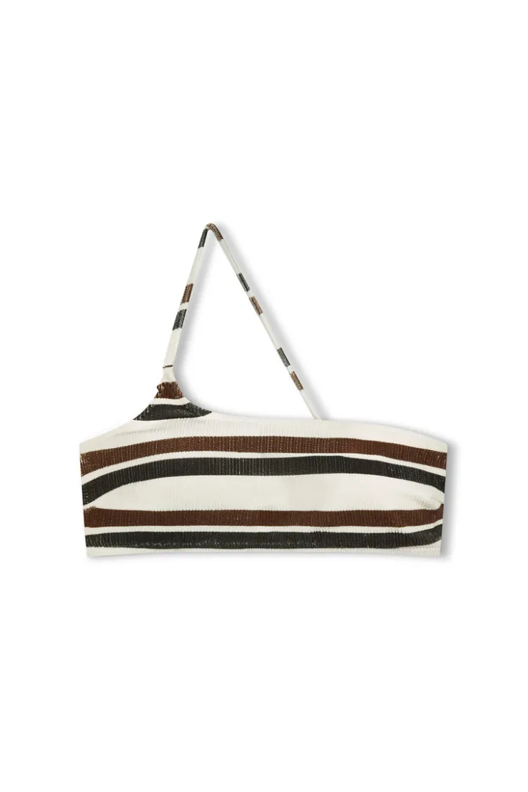 Earth Stripe Textured Bralette^Zulu & Zephyr Shop