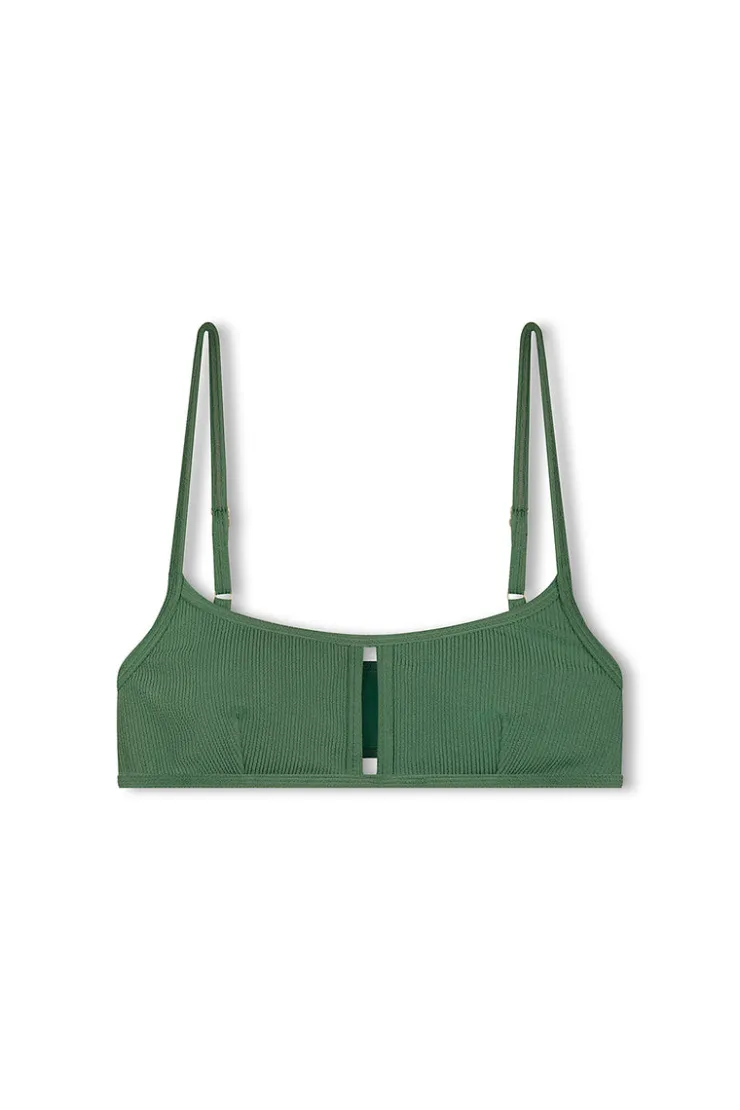 Emerald Textured Bralette^Zulu & Zephyr New