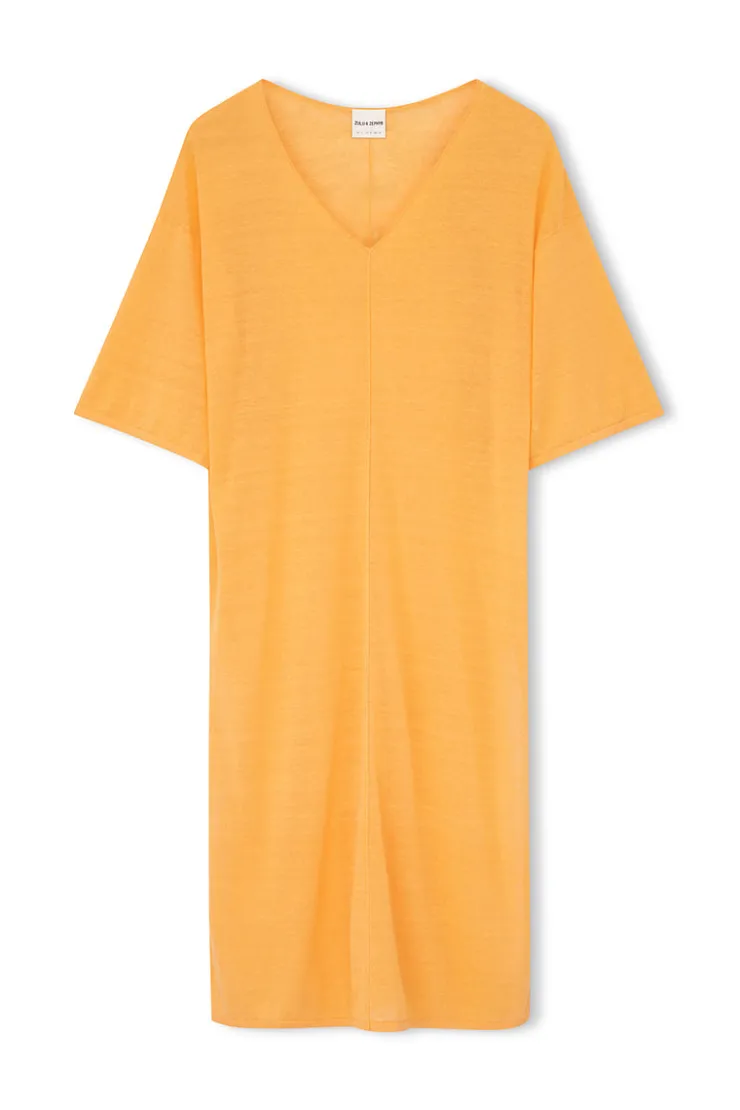 Golden Organic Linen Blend Knit Dress^Zulu & Zephyr Best