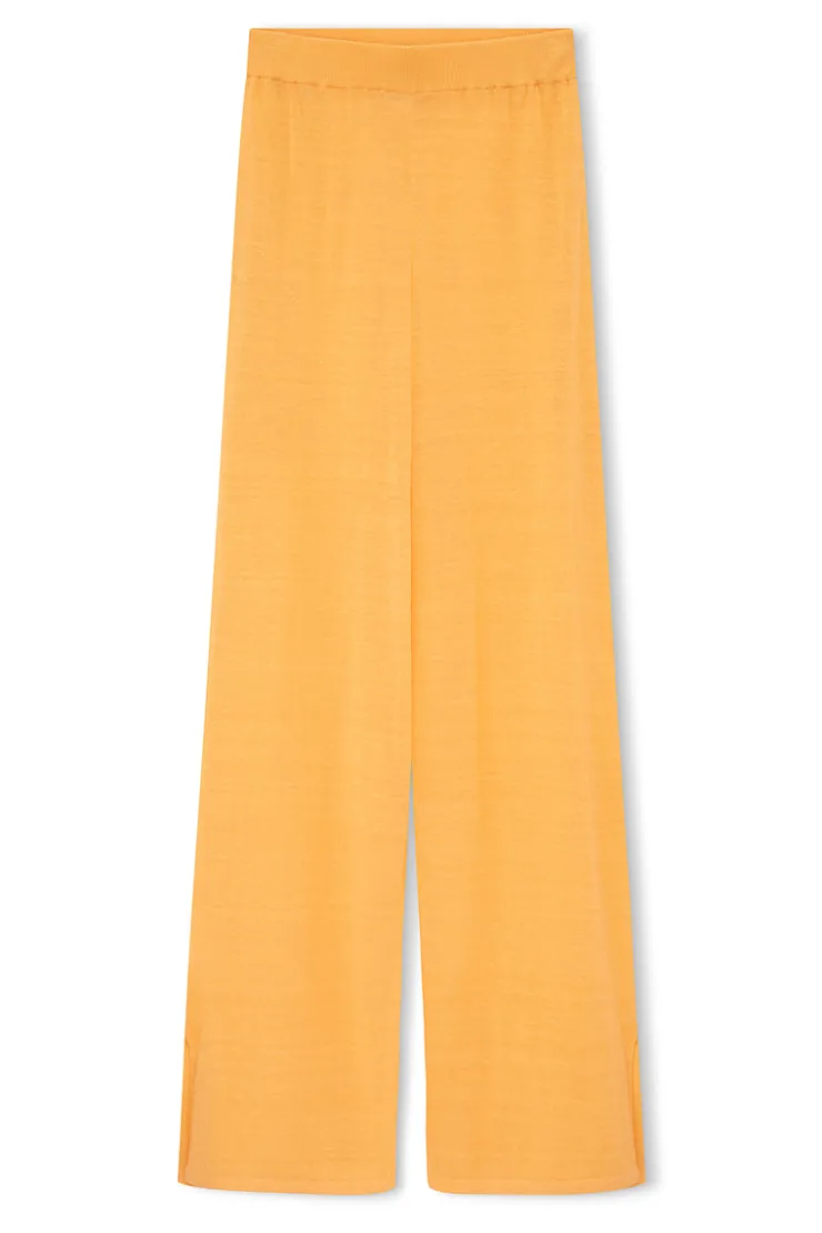 Golden Organic Linen Blend Knit Pant^Zulu & Zephyr Best