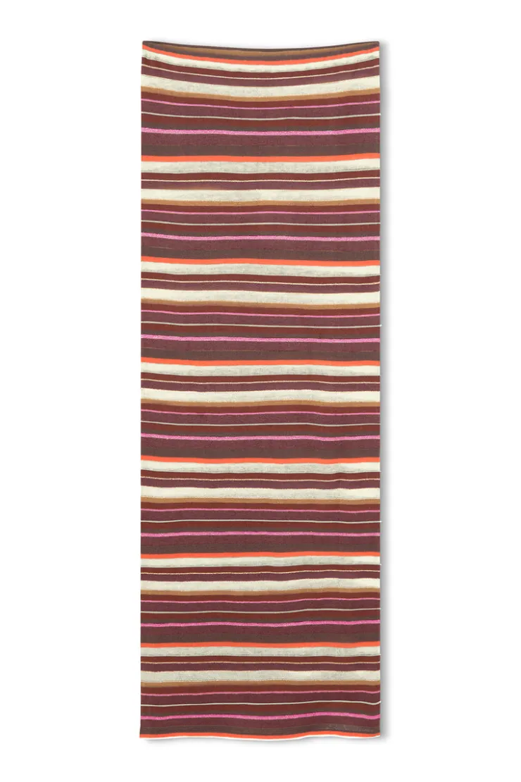 Golden Retro Stripe Knit Skirt^Zulu & Zephyr Clearance