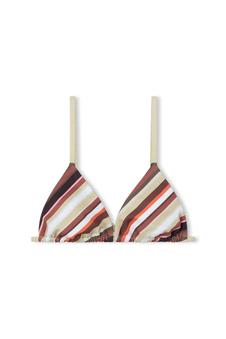 Golden Retro Stripe Triangle^Zulu & Zephyr Fashion