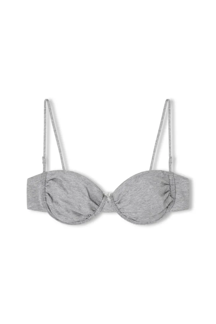 Grey Marle Balconette Bra Cup^Zulu & Zephyr Cheap