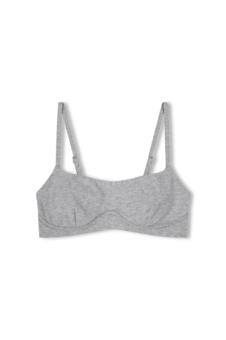 Grey Marle Bralette^Zulu & Zephyr Clearance