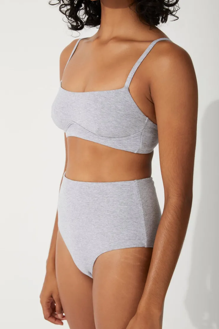 Grey Marle Bralette^Zulu & Zephyr Clearance