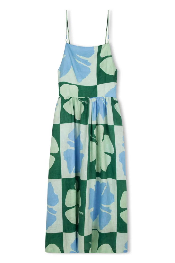 Hibiscus Linen Dress^Zulu & Zephyr Outlet