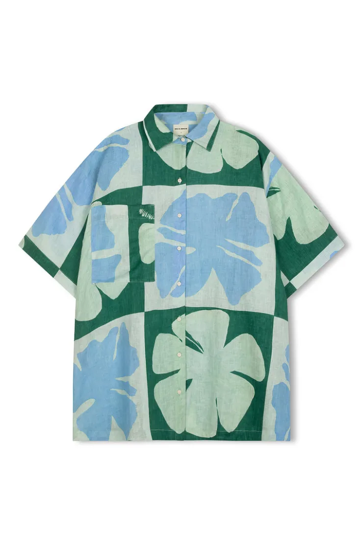 Hibiscus Linen Shirt^Zulu & Zephyr Fashion