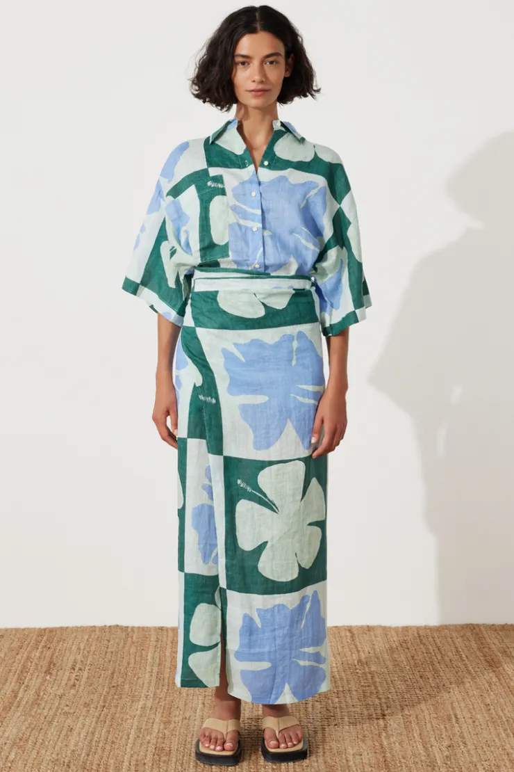 Hibiscus Linen Shirt^Zulu & Zephyr Fashion