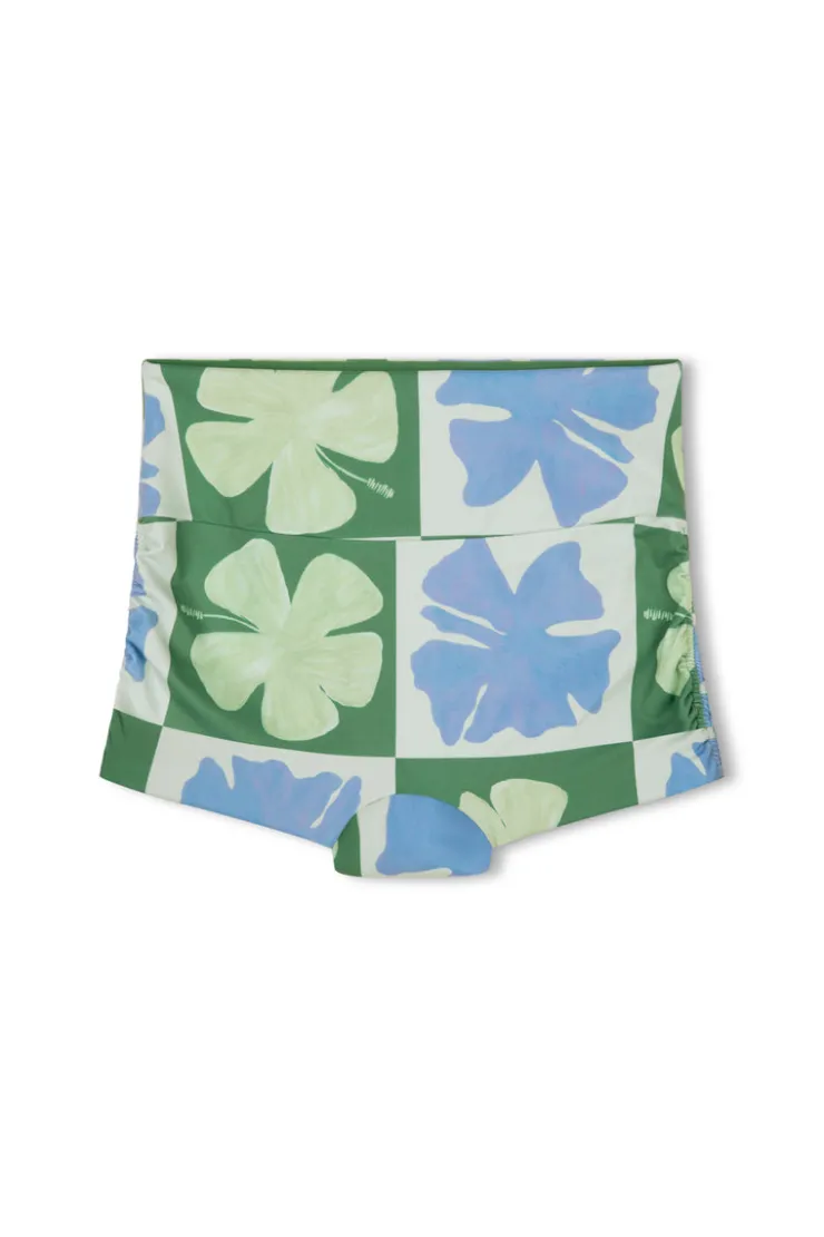 Hibiscus Rouched Boy Short^Zulu & Zephyr Fashion