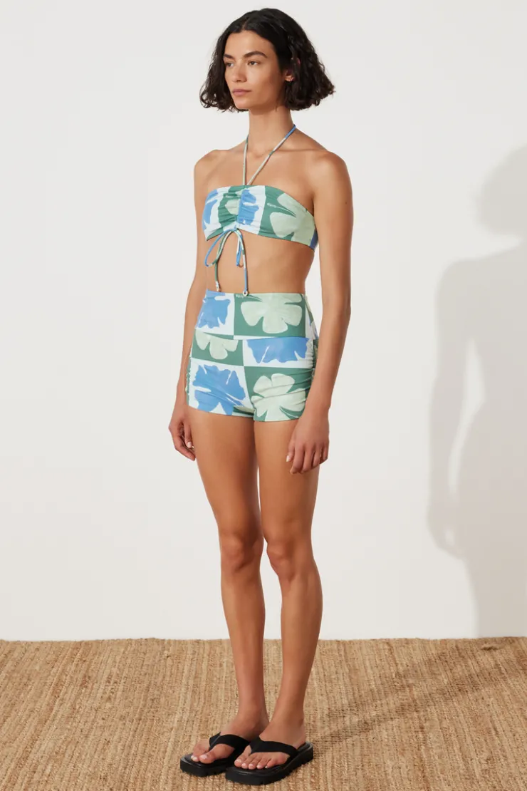 hibiscus_rouched_boy_short_2-1.webp Hibiscus Rouched Boy Short^Zulu & Zephyr Fashion