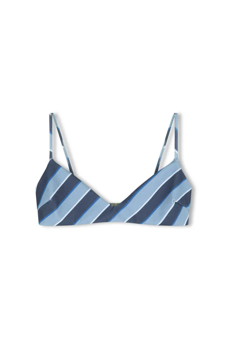 Horizon Stripe Textured Bralette^Zulu & Zephyr Sale
