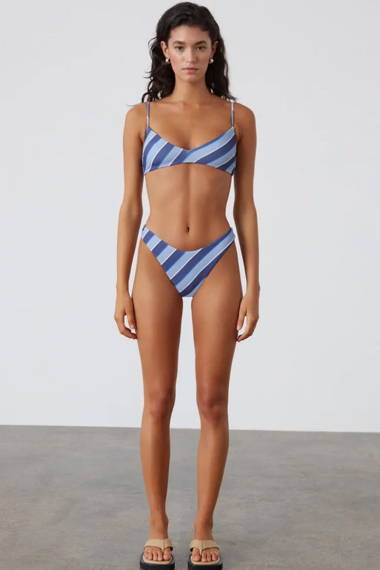 Horizon Stripe Textured Curve Brief^Zulu & Zephyr Online