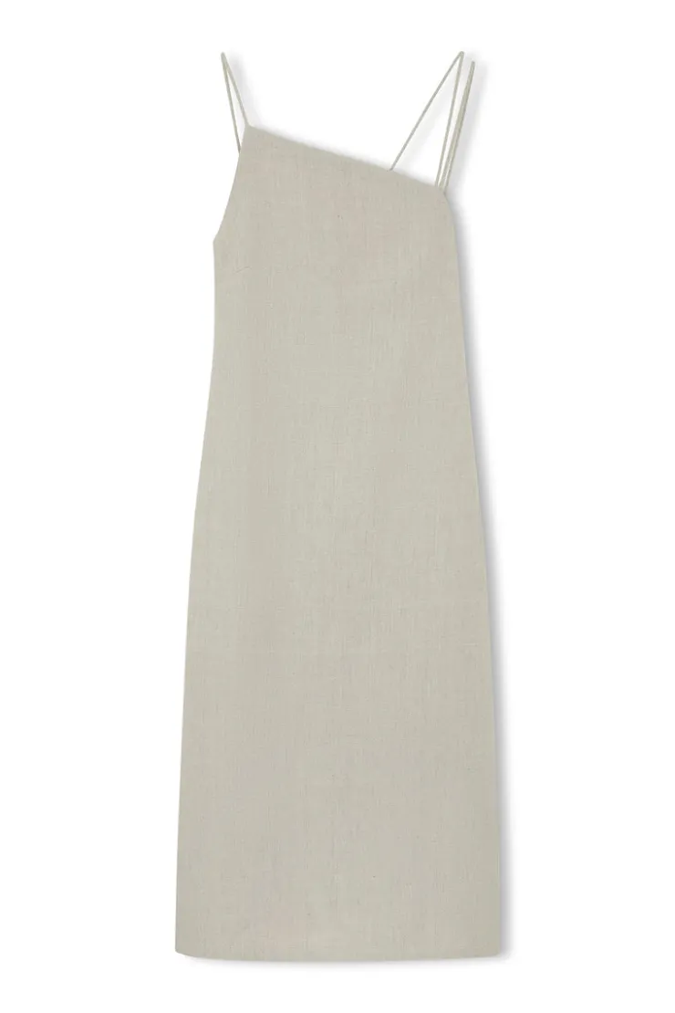 Husk Contrast Linen Dress^Zulu & Zephyr Cheap