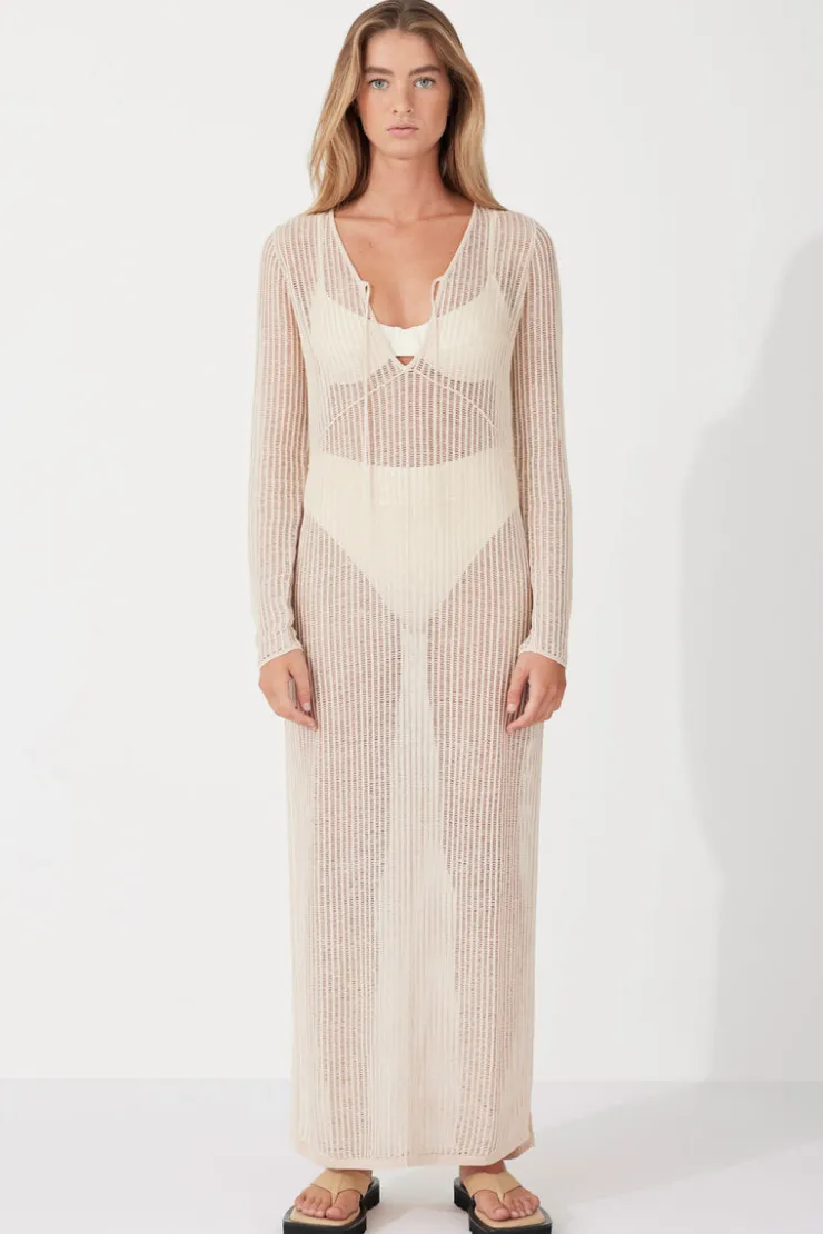 Husk Lattice Knit Dress^Zulu & Zephyr Flash Sale