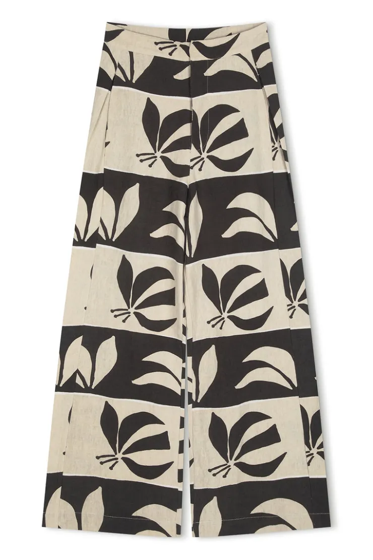 Iris Palm Linen Cotton Blend Pant^Zulu & Zephyr Cheap