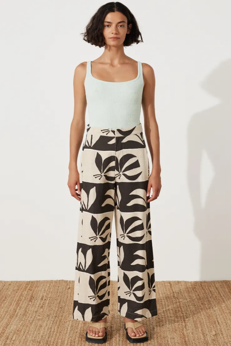 Iris Palm Linen Cotton Blend Pant^Zulu & Zephyr Cheap