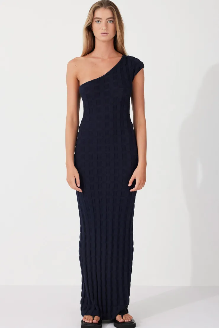 Midnight Textured Knit Dress^Zulu & Zephyr Flash Sale