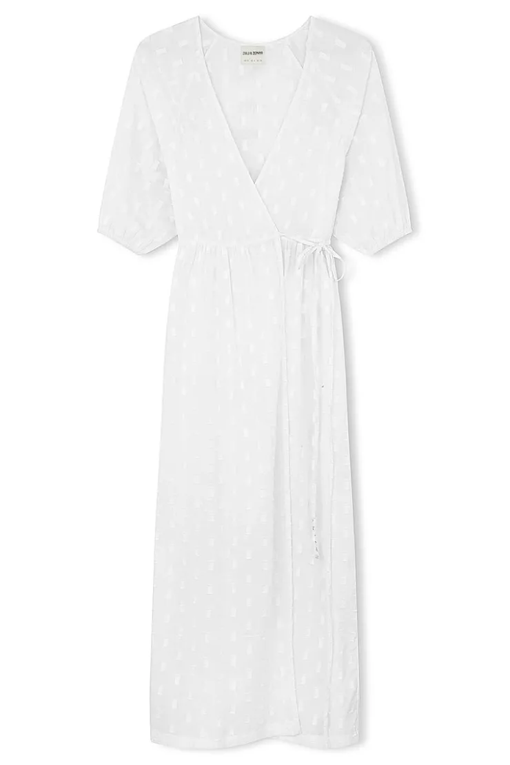 Milk Textured Wrap Dress^Zulu & Zephyr New