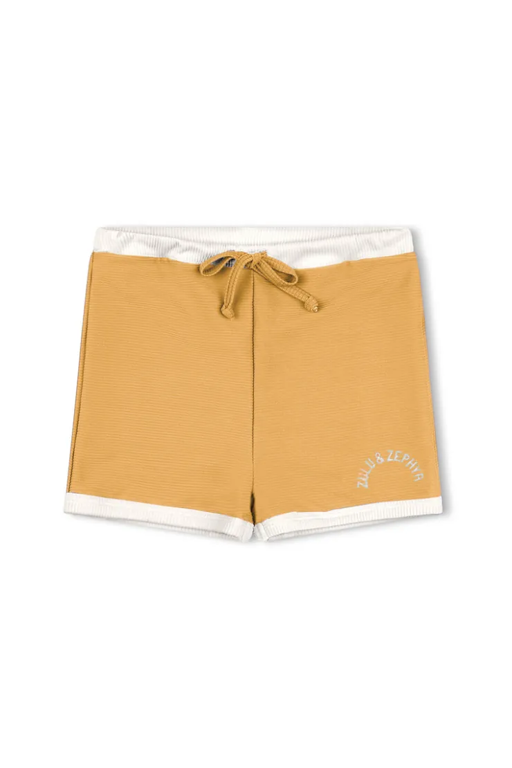Mini Rib Surf Short - Marigold^Zulu & Zephyr Store