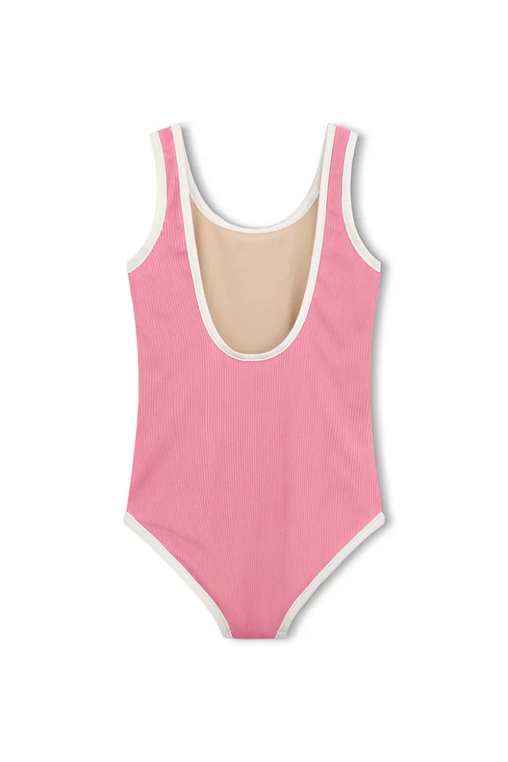 Mini Scoop One Piece - Flamingo Pink^Zulu & Zephyr Store