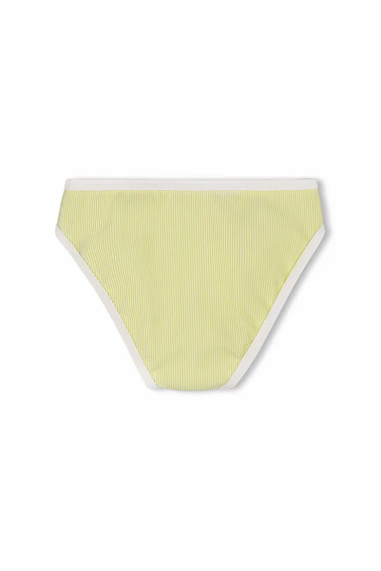 Mini Stripe Rib Bikini Bottom - Citrus^Zulu & Zephyr Online