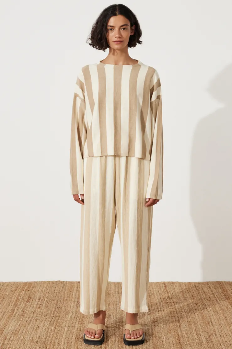 Natural Stripe Knit Jumper^Zulu & Zephyr Flash Sale