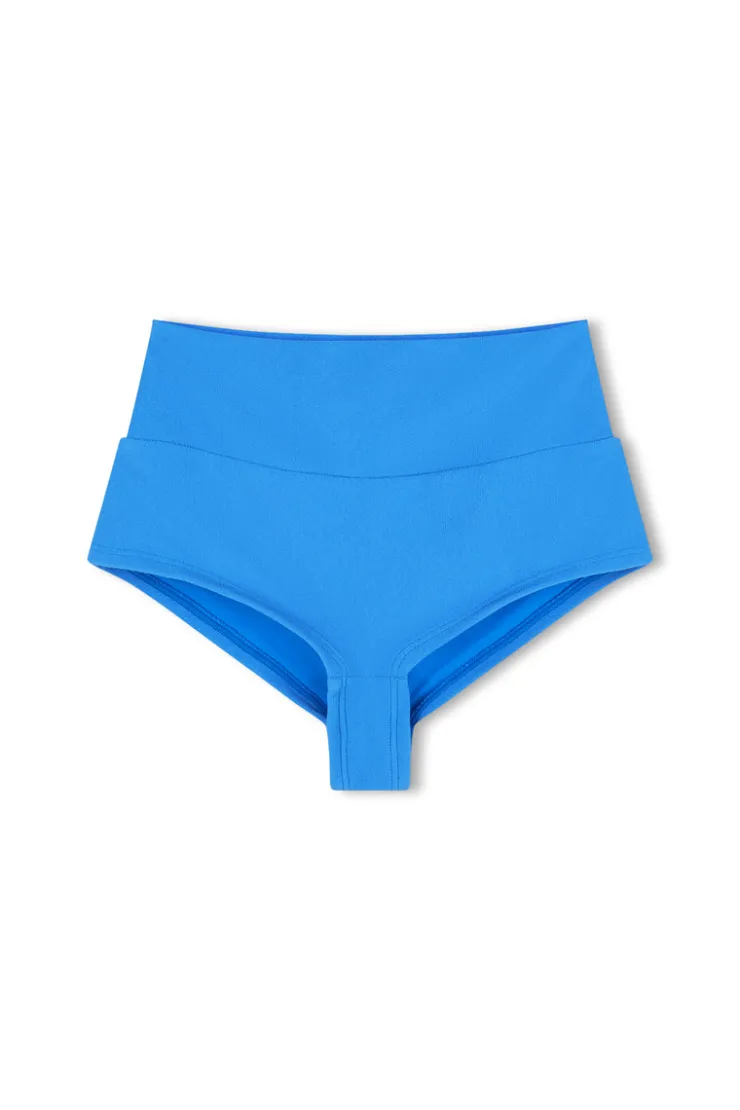 Ocean Blue Textured Boy Short^Zulu & Zephyr Hot