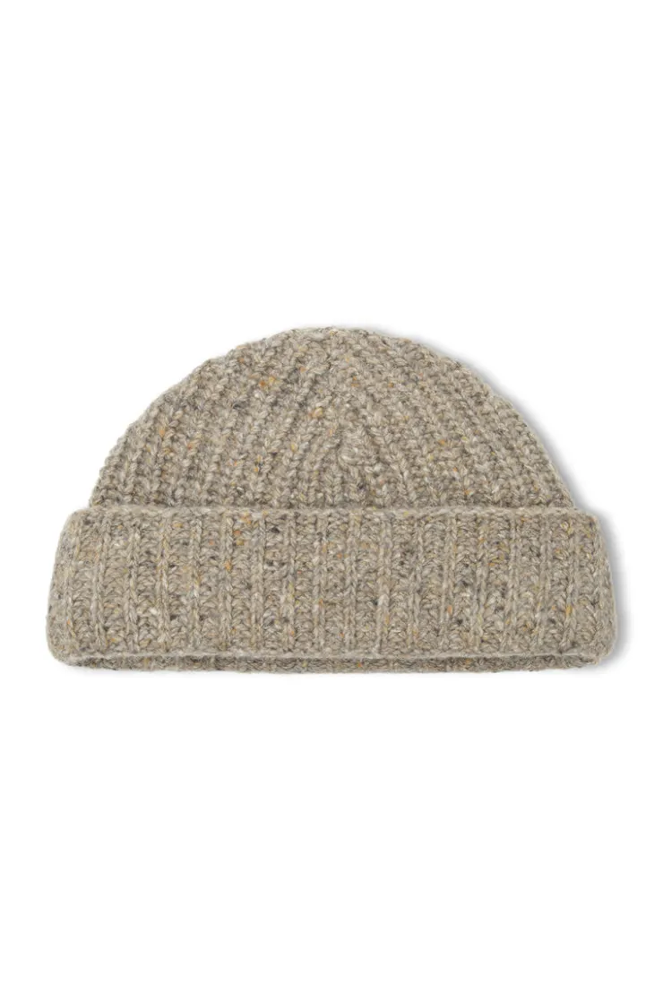 Olive Merino Wool Blend Knit Beanie^Zulu & Zephyr Sale