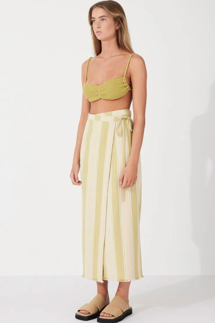 olive_stripe_organic_cotton_wrap_skirt_2-1.webp Olive Stripe Organic Cotton Wrap Skirt^Zulu & Zephyr Cheap