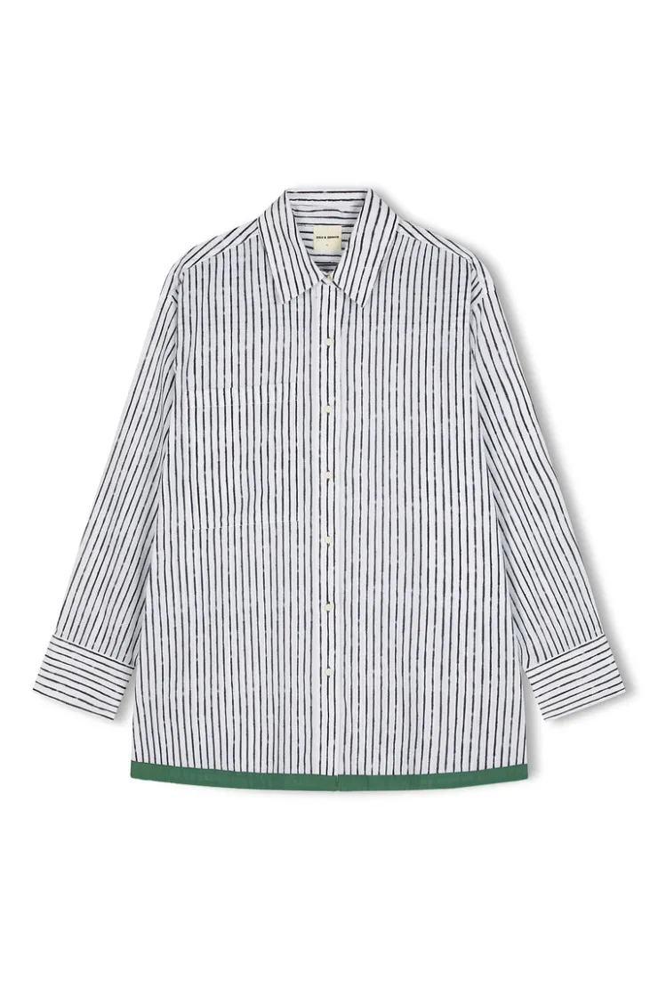 Paint Stripe Shirt^Zulu & Zephyr Best Sale