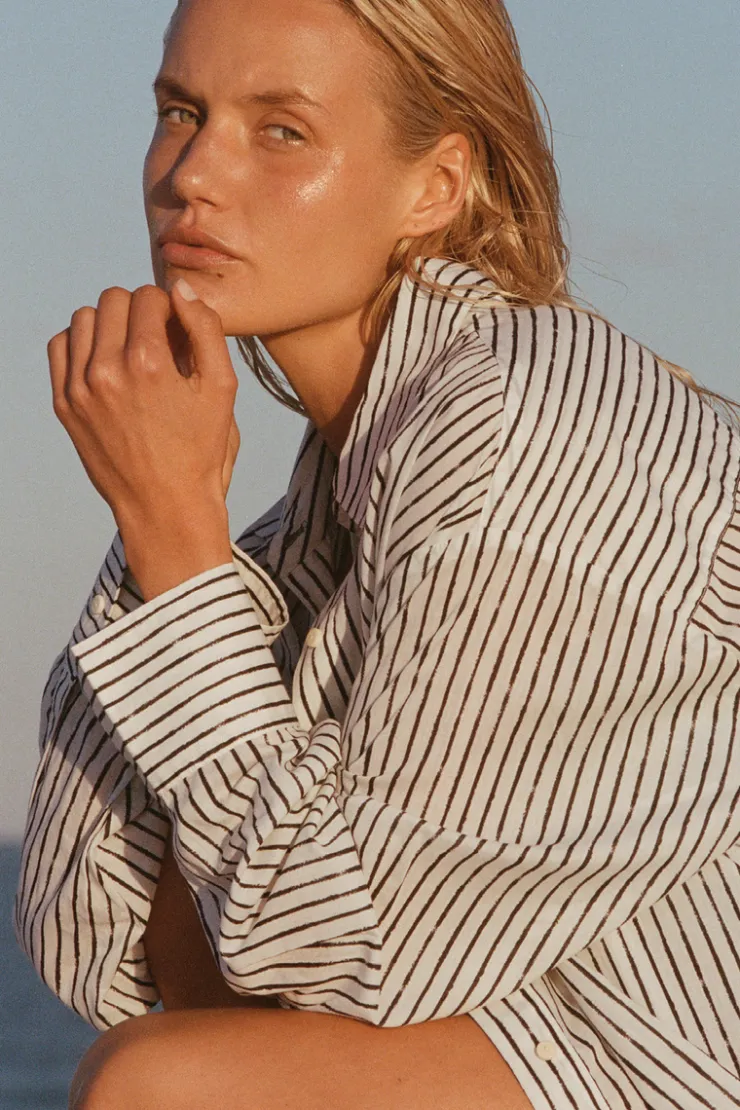 Paint Stripe Shirt^Zulu & Zephyr Best Sale