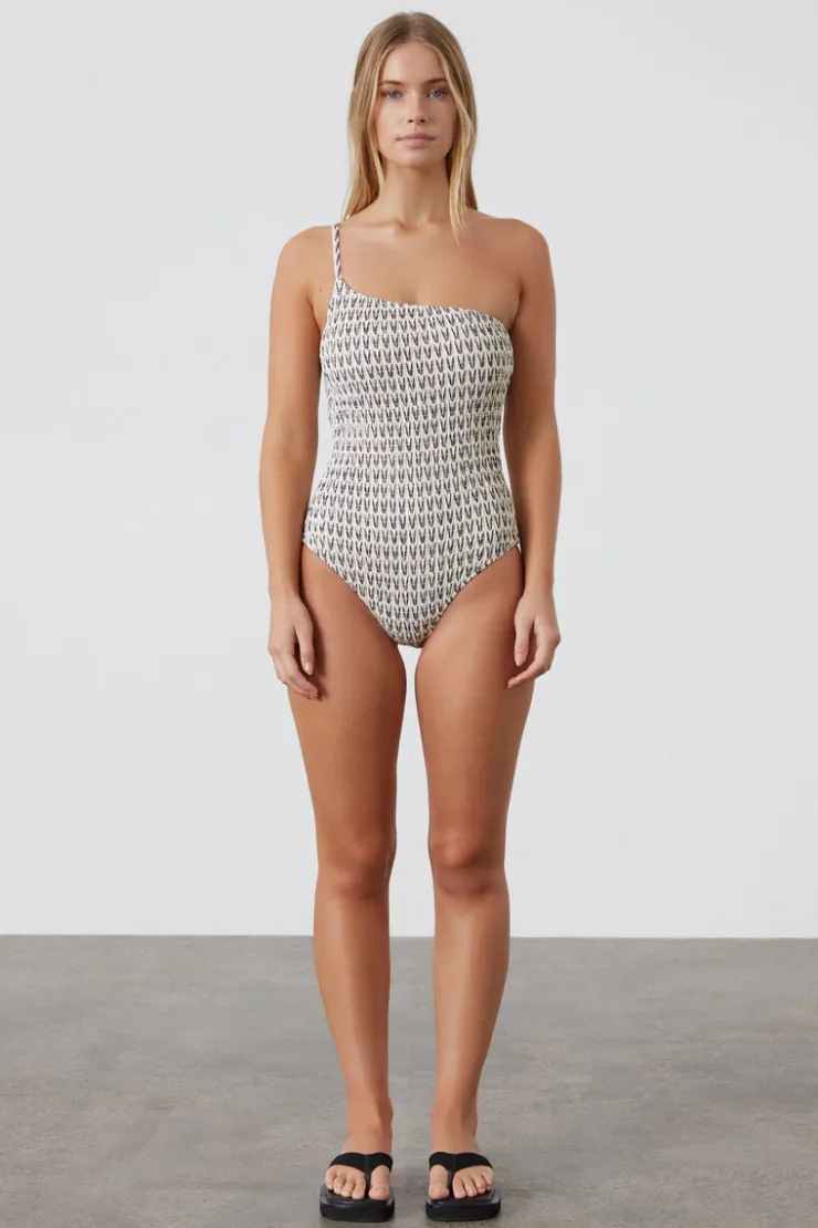 Pecan Asymmetric One Piece^Zulu & Zephyr New