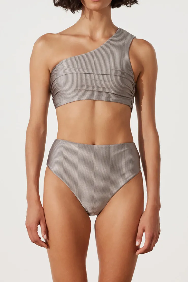 Pewter Rib Top^Zulu & Zephyr Best Sale