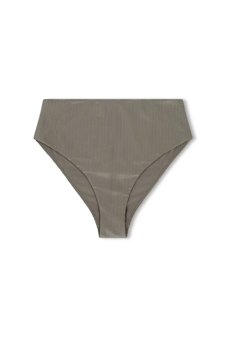 Pewter Rib Waisted Full Brief^Zulu & Zephyr Hot
