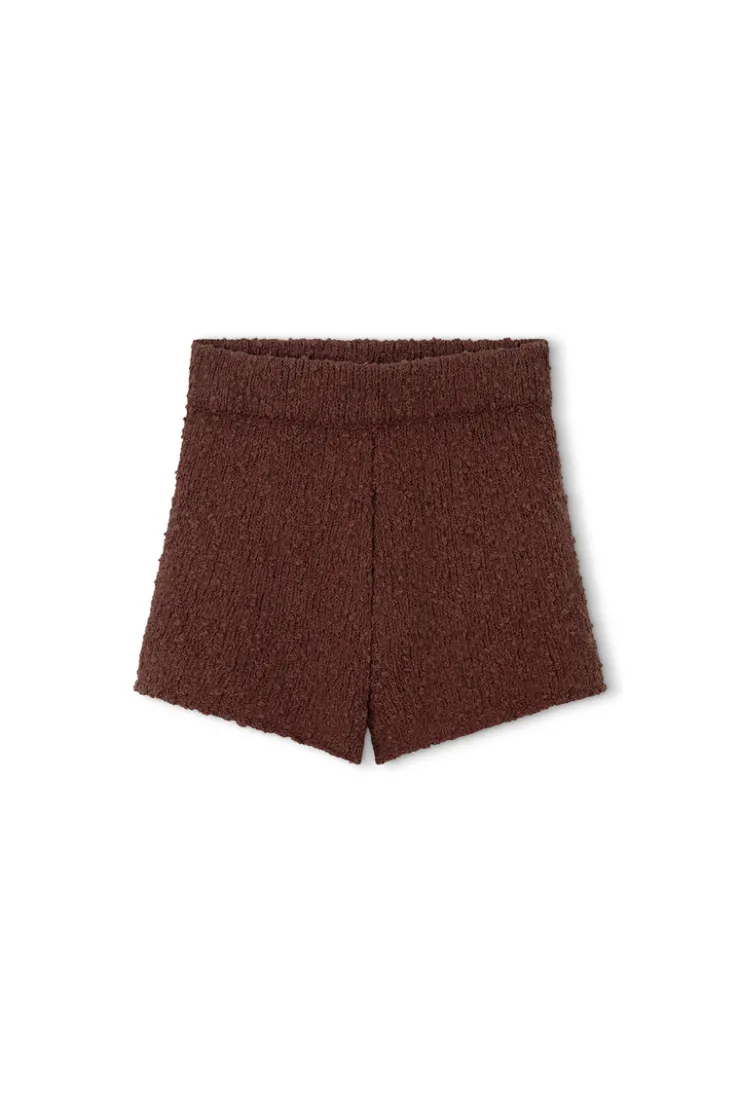 Plum Boucle Knit Short^Zulu & Zephyr Flash Sale