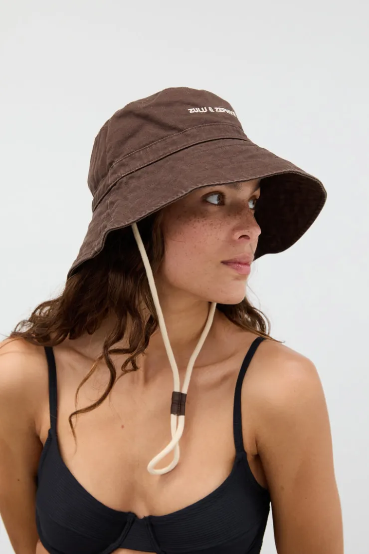 pre_order_zz_logo_bucket_hat__cocoa_2-1.webp PRE ORDER ZZ Logo Bucket Hat - Cocoa^Zulu & Zephyr Hot